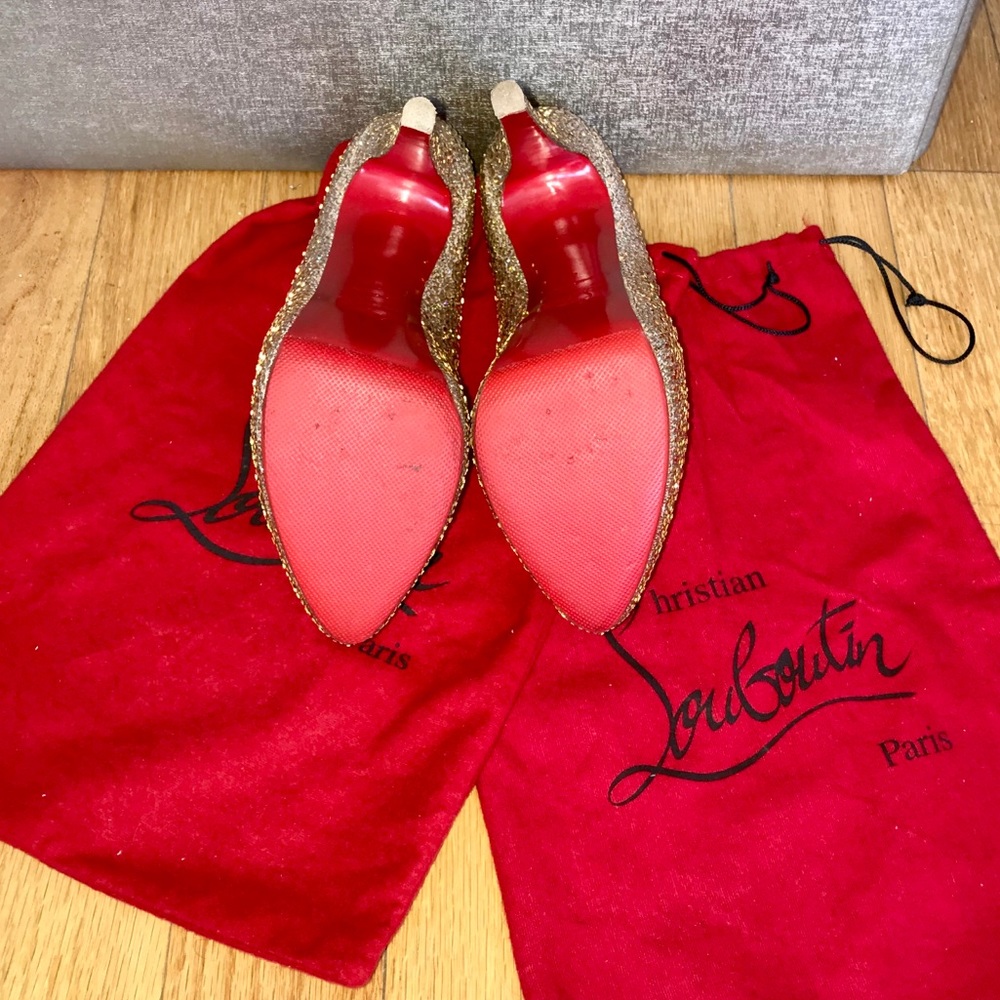 Christian Louboutin Daffodile Swarovski Pumps - Picture 3 of 8